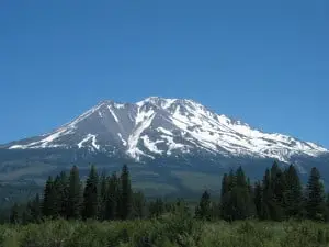 Formation of a mountain over time