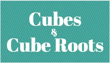 cubes-and-cube-roots
