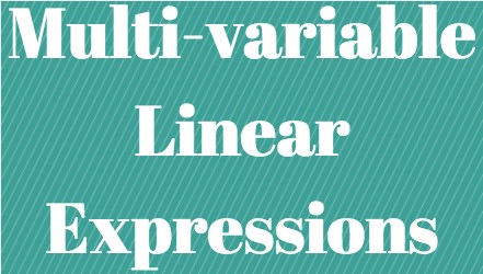 multi-variable-linear-expressions