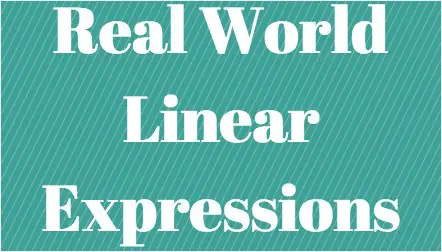 real-word-linear-expressions