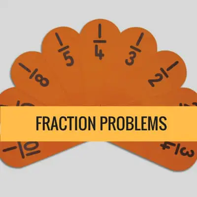 GED Math Practice Fraction Problems