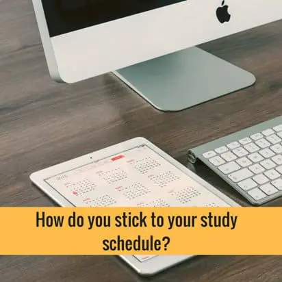 GED study schedule