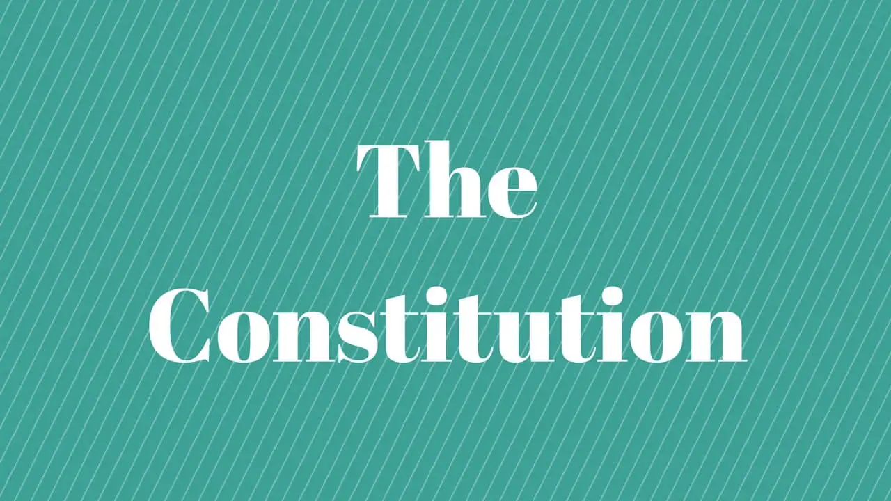 The Constitution