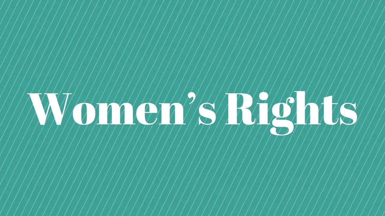 Applying Author's Reasonings and Evidence to Women's Rights