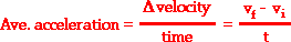 physical science formula 2