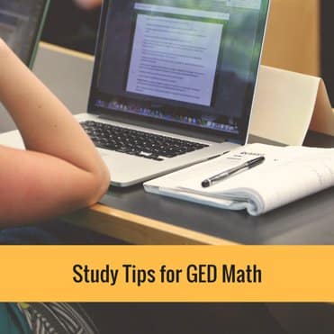 GED math study tips