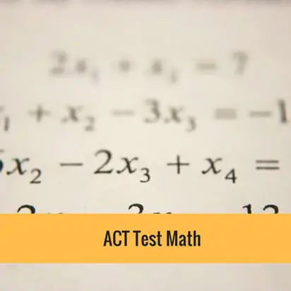 ACT test math