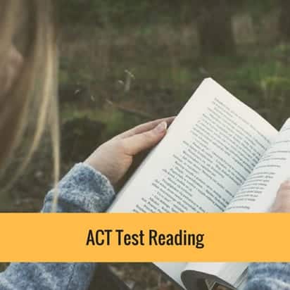 ACT test reading