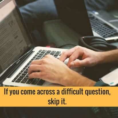 Difficult question on ACT test