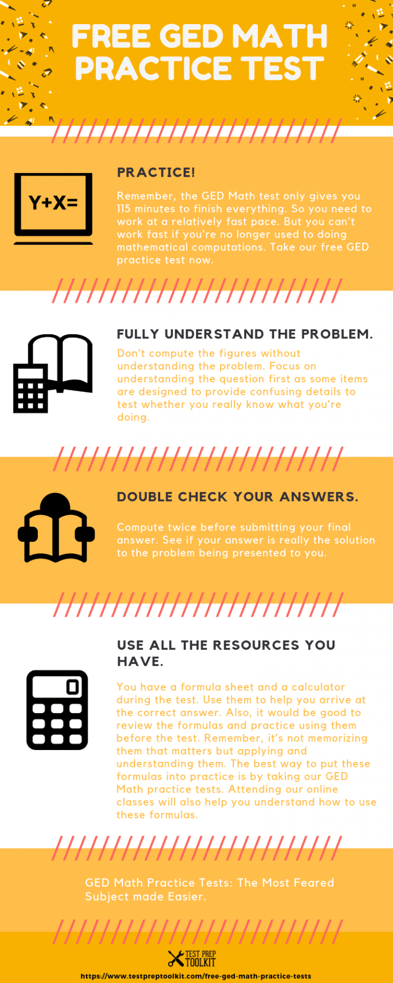 Free GED Math Practice Test [2020] 1000+ Questions