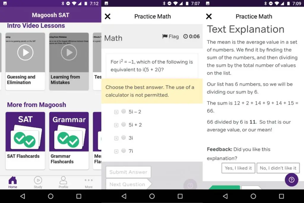 sat prep apps