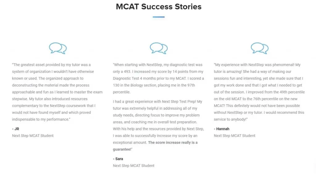 MCAT Success Stories