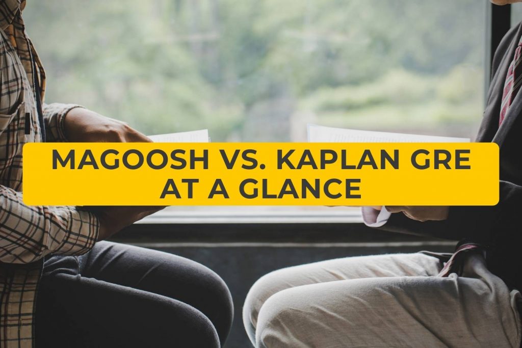 Magoosh vs Kaplan GRE at a glance