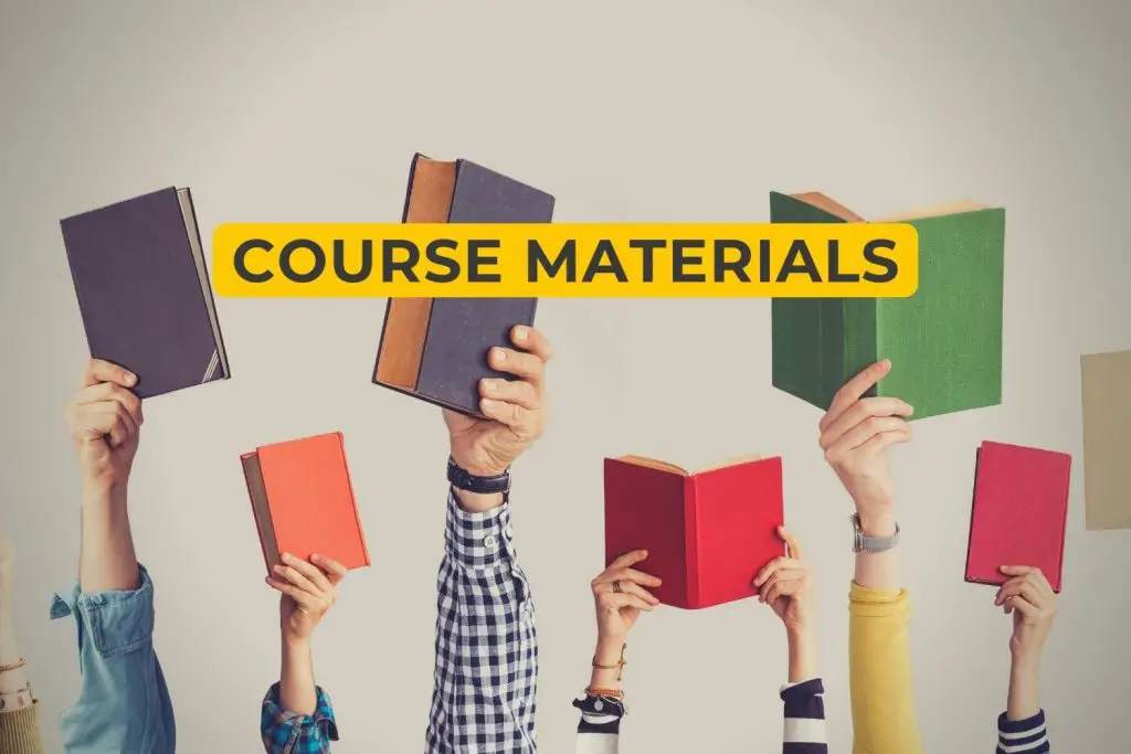 course materials