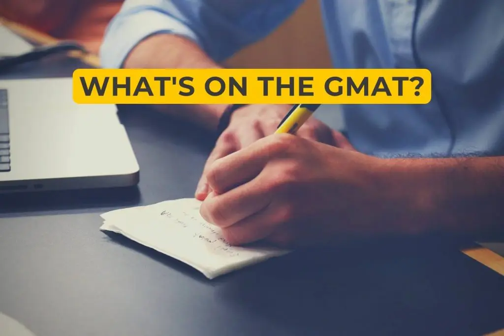 what's on the GMAT