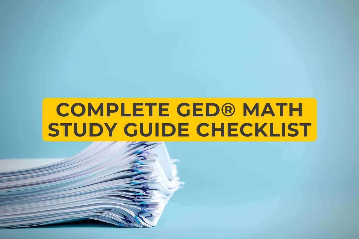 GED Math Test Guide (2024) 10+ Math Practice Tests