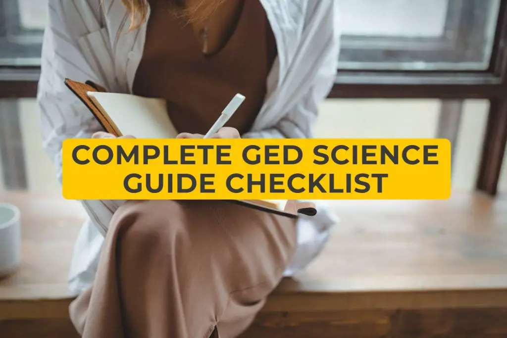 Complete GED Science Guide Checklist