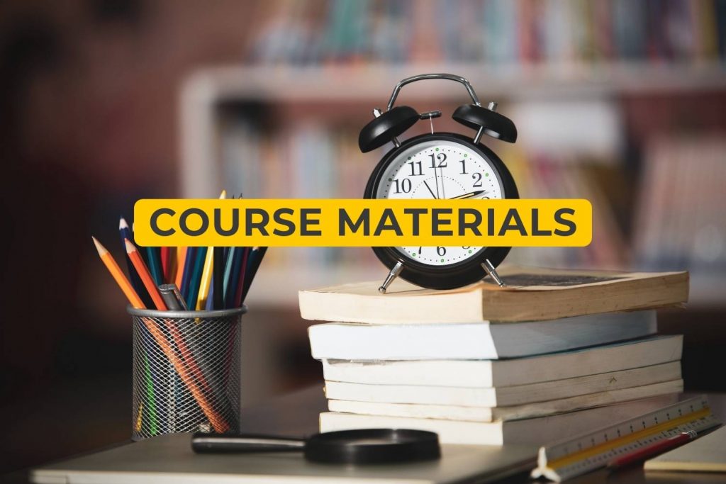 course materials