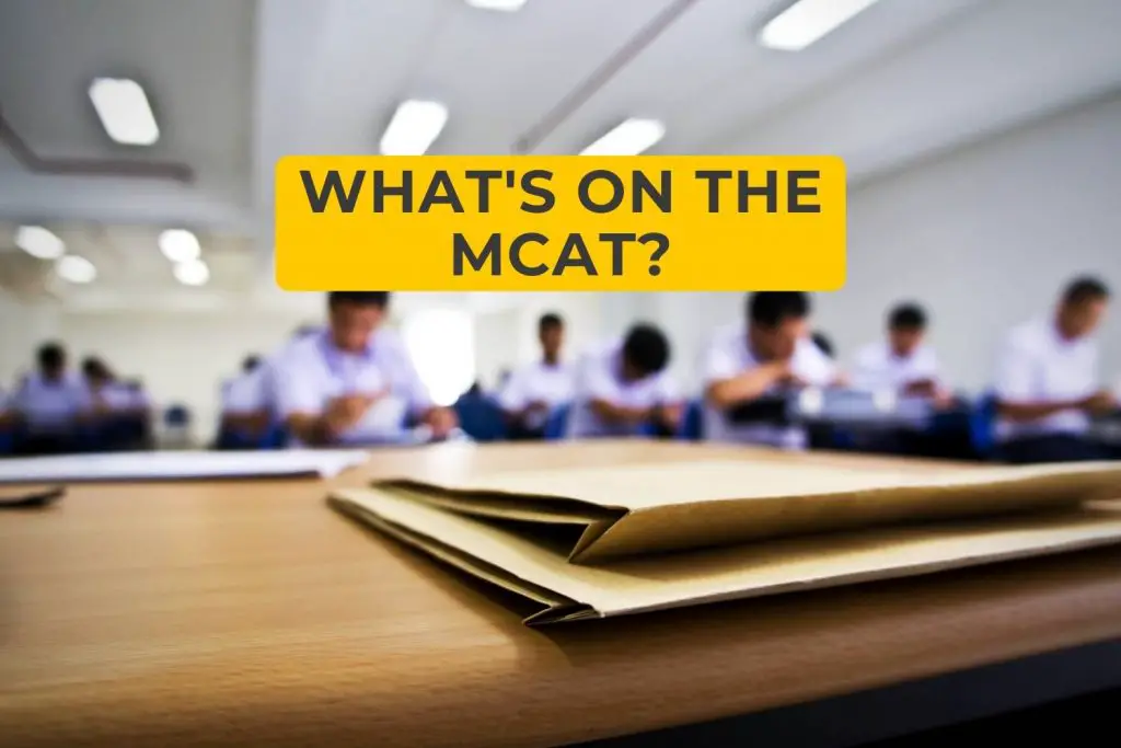 what is on the mcat