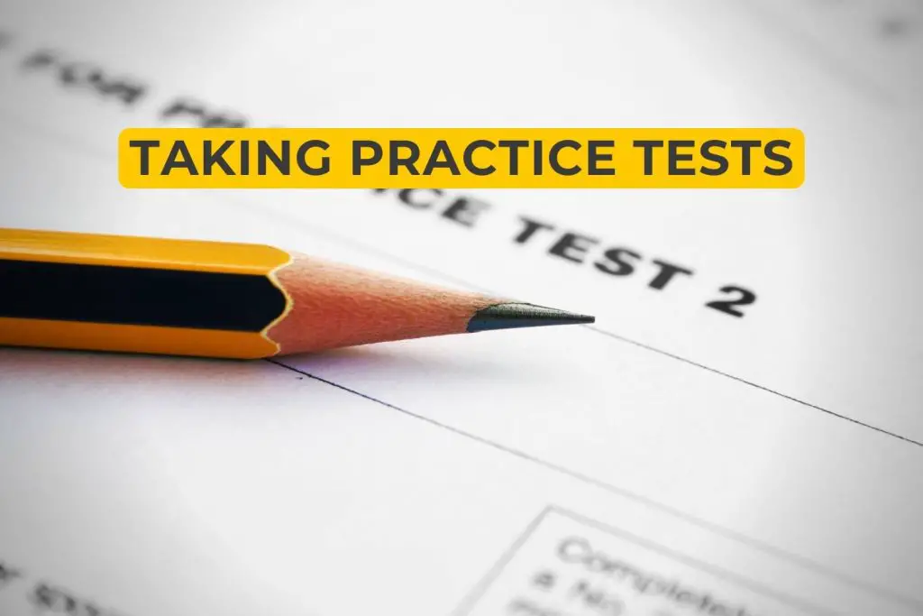 when should i start taking practice test