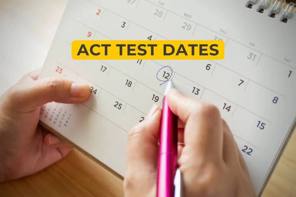 ACT Test Dates