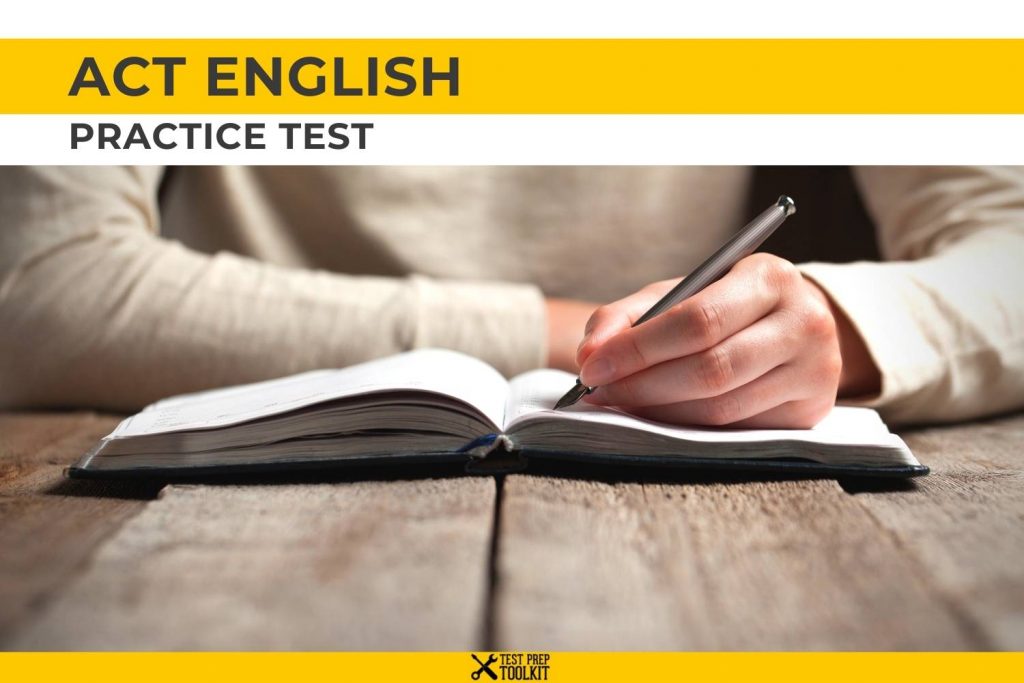 ACT english practice test