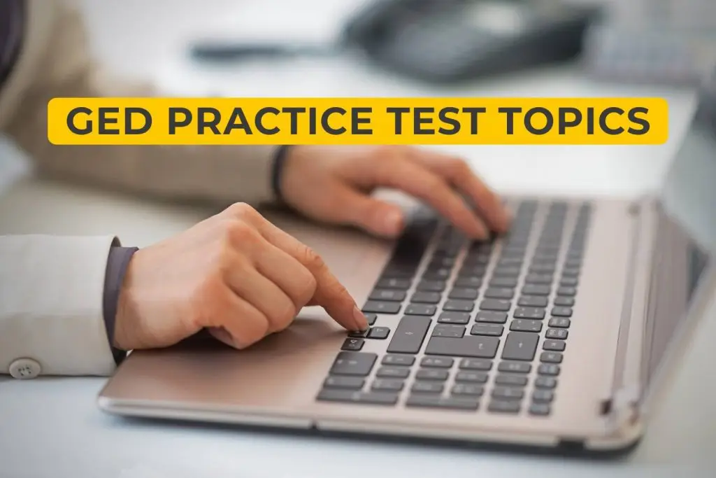 GED Practice Test Topics