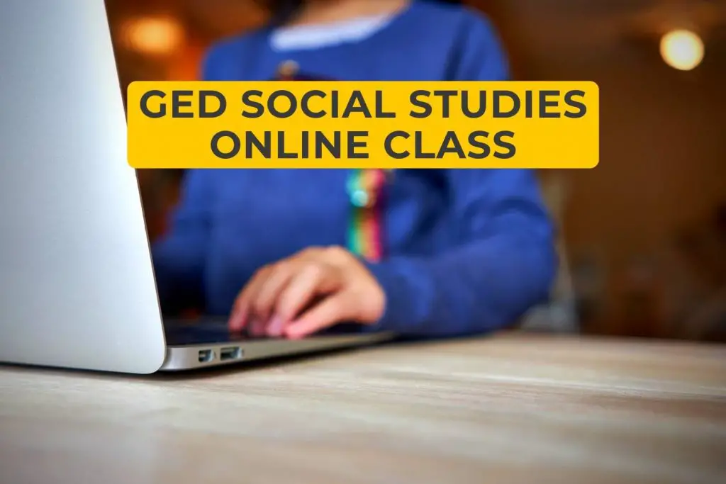 GED social studies Online Class