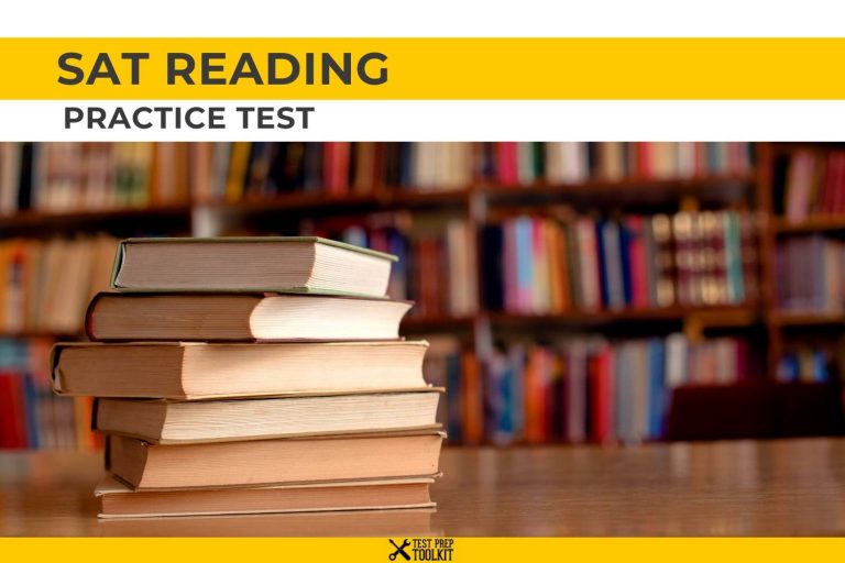 SAT reading practice test