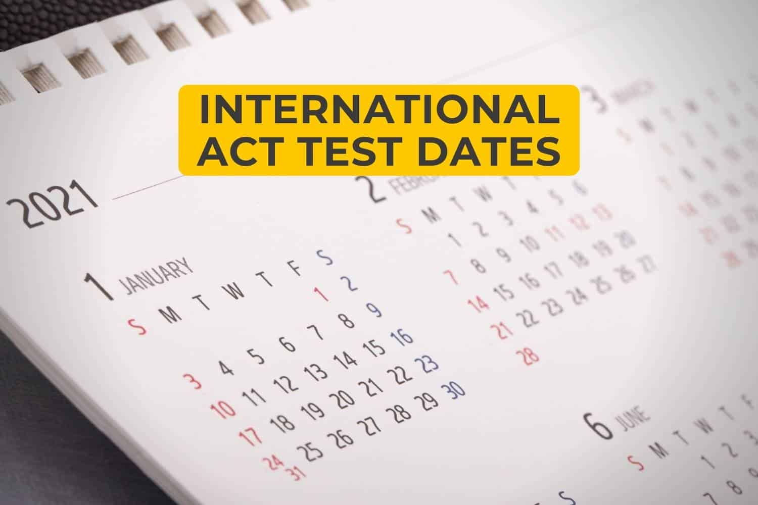 ACT Test Date Registration Test Prep Toolkit