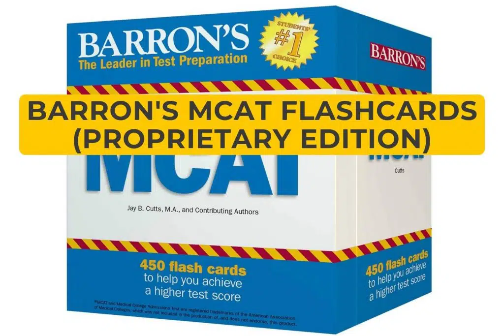 Barron's MCAT Flashcards (Proprietary Edition)