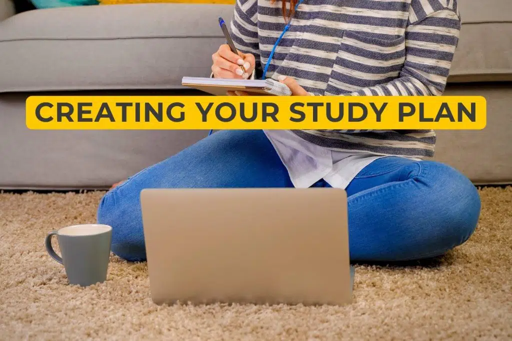 Creating Your Study Plan