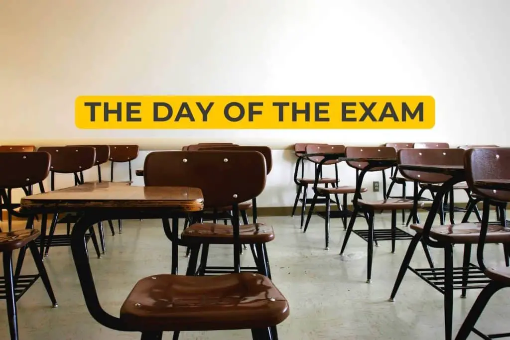 The Day Of The Exam