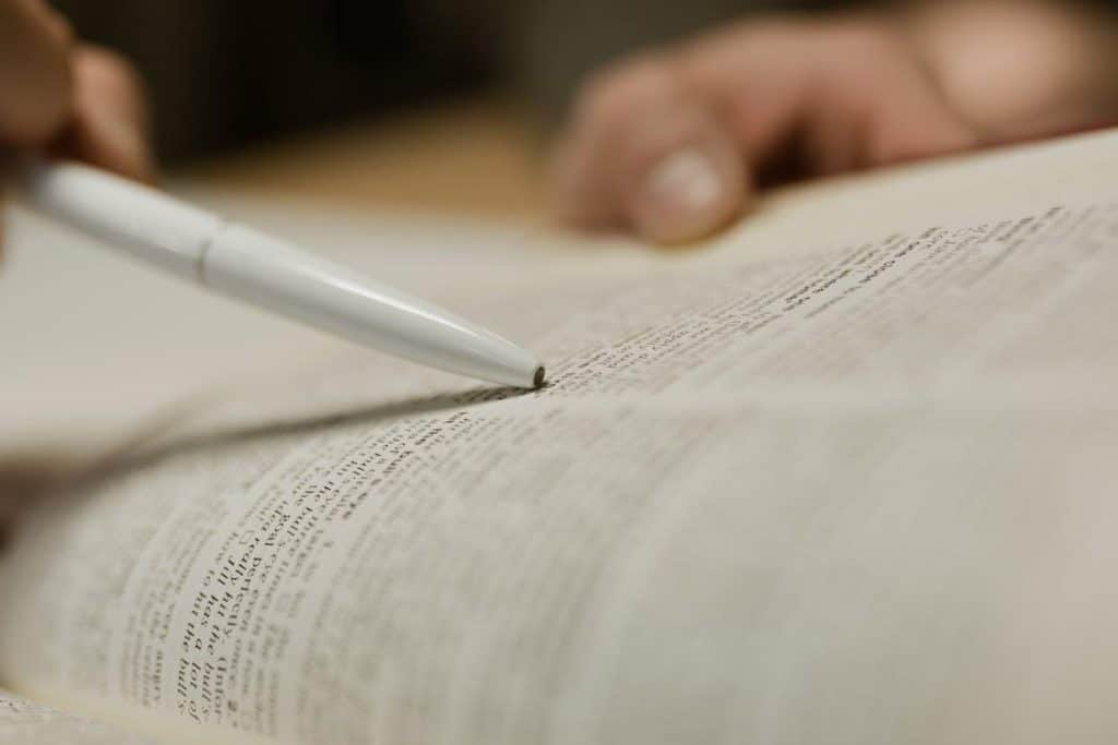 person reading carefully - featured image